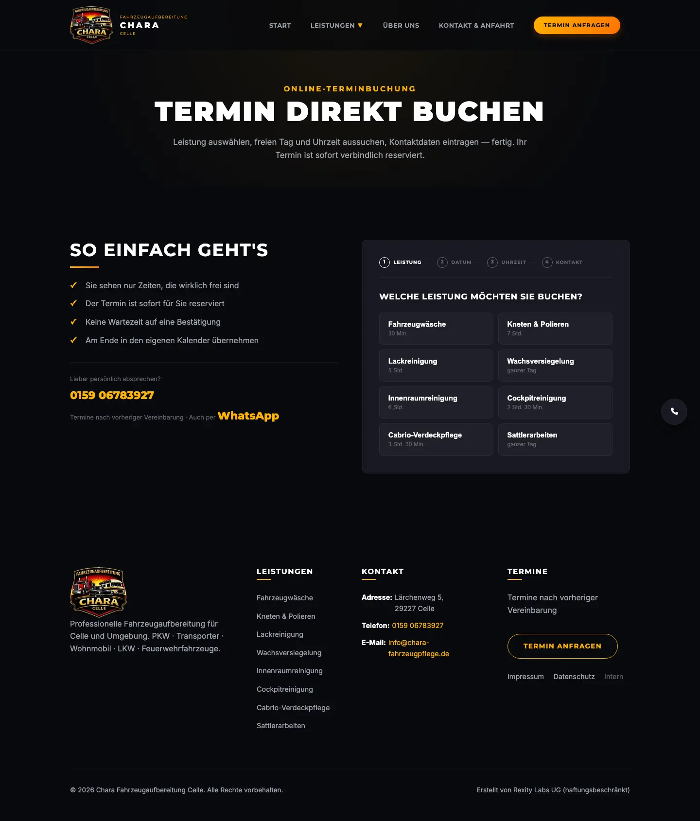 Termin buchen